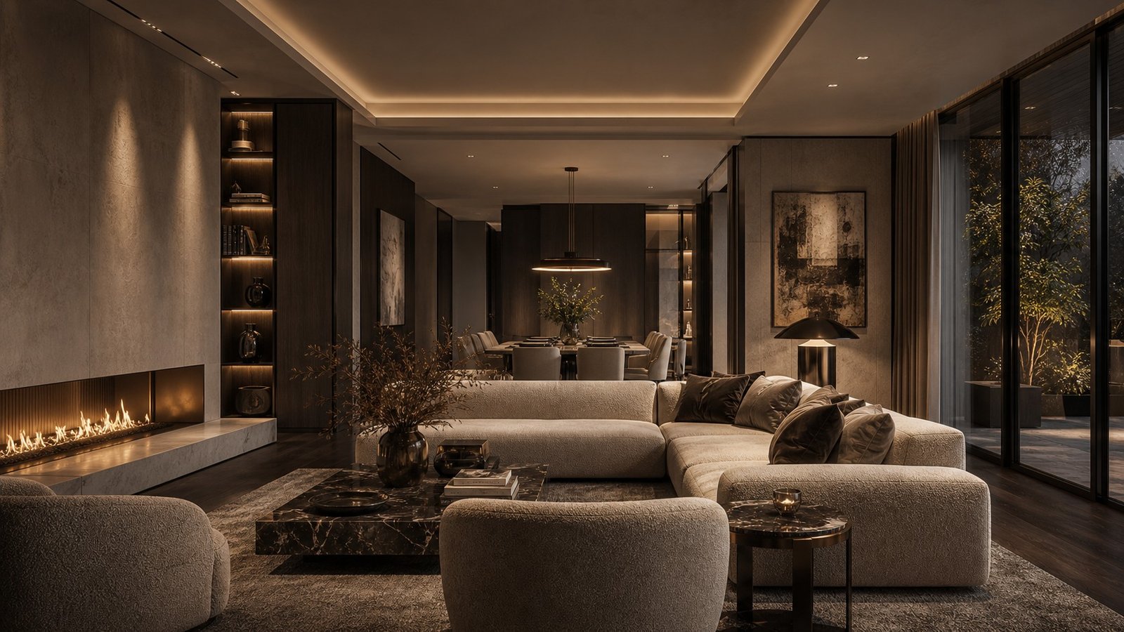 Interior design concept hero visual